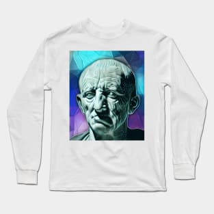 Cato the Elder Portrait | Cato the Elder Artwork 6 Long Sleeve T-Shirt